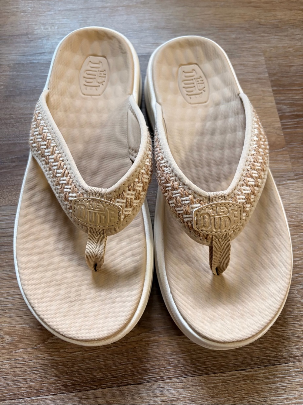 Hey Dude Flip Flops, sz 8